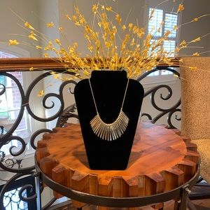 Gold and Silver Fashion Necklace